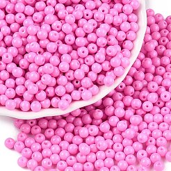 Непрозрачная выпечка окрашены стеклянные бусины DGLA-T004-03J