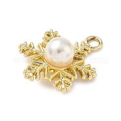 Рождественский сплав с подвесками из пластикового искусственного жемчуга FIND-Z101-02G