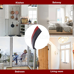 Плоская уплотнительная полоса из ТПЭ&nbsp;AJEW-WH20001-92A