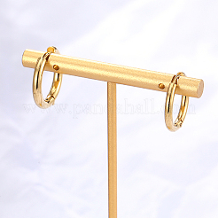 Модные серьги-кольца из нержавеющей стали 201 LI1718