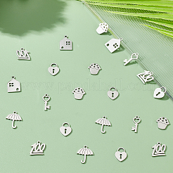 36шт 6 стильных подвески из нержавеющей стали&nbsp;STAS-DC0008-62