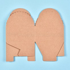 Складная коробка из крафт-бумаги CON-K006-02B-01