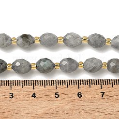 Природные лабрадорита бисер нитей&nbsp;G-F809-A47-01
