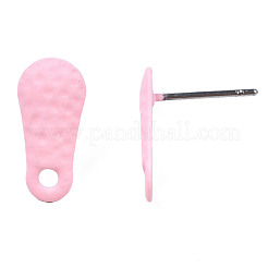 Окрашенные спрей железные серьги&nbsp;IFIN-N008-014C