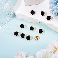 10 шт. пуговицы из сплава с эмалированной ножкой и двумя отверстиями&nbsp;BUTT-TA0001-37