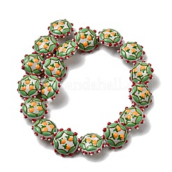 Бусины из стеклянной эмали LAMP-K039-34C