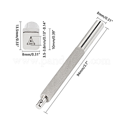 Набор инструментов для штамповки изделий из кожи TOOL-WH0119-67