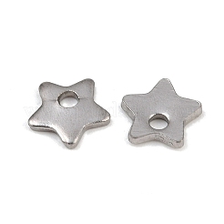 Подвески-шармы в виде пятиконечной звезды из нержавеющей стали марки 304&nbsp;STAS-Q171-03