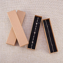 Красно-бумажные картонные шкатулки для драгоценностей CBOX-BC0001-12