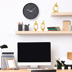 3 шт. 3 стиля смоляные абстрактные мыслители дисплей украшения&nbsp;AJEW-WH0270-623B