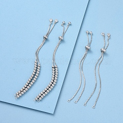 Латунь браслет-цепочка материалы KK-CJ0001-29