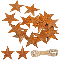 Звездная ржавчина железо большие подвески&nbsp;IFIN-GF0001-09C