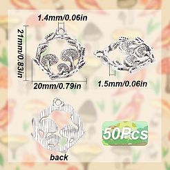 Сплавочные подвески тибетского стиля&nbsp;FIND-SC0004-46