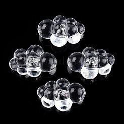 Прозрачные акриловые бусины&nbsp;X-TACR-T026-01