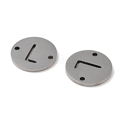 Не тускнеющие полые плоские круглые звенья из нержавеющей стали 201 FIND-R149-03L-P