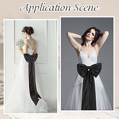 Съемный бант из полиэстера для одежды&nbsp;AJEW-WH20020-205A