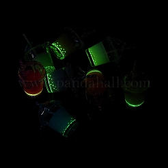 Подвески из светящейся полупрозрачной смолы RESI-D057-03