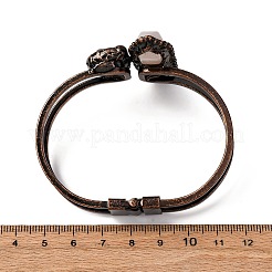 Браслеты из натуральных бусин розового кварца и аметиста G-B150-05R-06