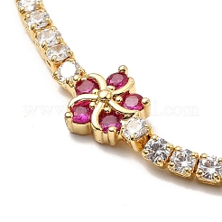 Ожерелье-цепочка из кубического циркония для девушки NJEW-A005-05G