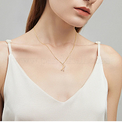 Подвески из сплава с буквами a~z и цифрой 0~9&nbsp;FIND-BM0001-15G