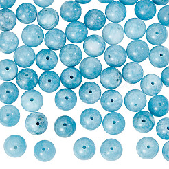 2 нити бусины из натурального голубого кварца G-NB0005-24A