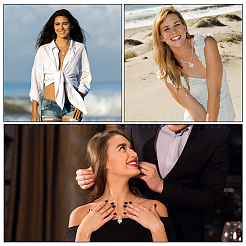 Наборы для изготовления ожерелий своими руками&nbsp;DIY-DR0002-53E