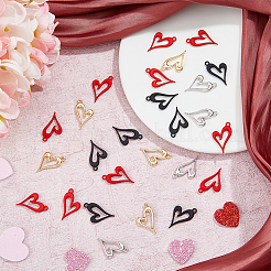 32 шт. 4-х цветные литые подвески FIND-FH0008-23