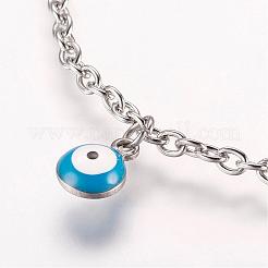 Браслеты на ногу из нержавеющей стали 304 AJEW-E032-03