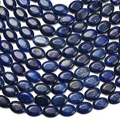 Окрашенные природные лазурит бисер пряди&nbsp;G-P610-A01-01