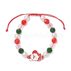 Стеклянные браслеты BJEW-JB12438-02