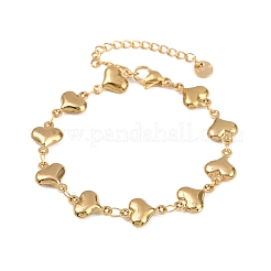 Браслеты из нержавеющей стали 304 для женщин BJEW-Z136-01G