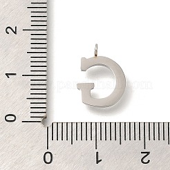 Подвески из нержавеющей стали 304 с микропаве из кубического циркония STAS-H228-06P-G