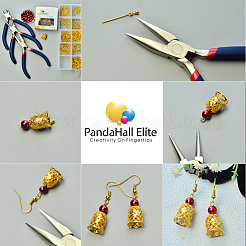 Шапочки и конусы для бусин&nbsp;KK-PH0034-79