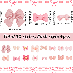 Кабошоны из смолы 48шт 12 стиля&nbsp;CRES-SC0002-99