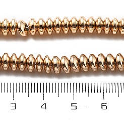 Гальванические нити из синтетических немагнитных гематитовых бусин&nbsp;G-M095-C01-04KCG