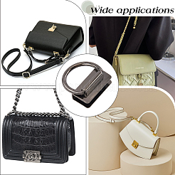 8 шт. пряжки для сумок из сплава&nbsp;FIND-GF0006-88A