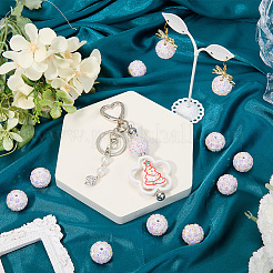 30 шт. Непрозрачные акриловые бусины&nbsp;OACR-SC0002-15