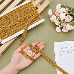 Кружевная лента «сороконожка» из полиэстера&nbsp;OCOR-WH0088-43A-02