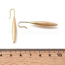 Серьги-подвески из латуни для женщин&nbsp;EJEW-A154-01B-G