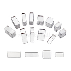 80 шт. 4-х видов прямоугольных алюминиевых и 20 шт. квадратных железных пустых поддонов FIND-PH0020-97