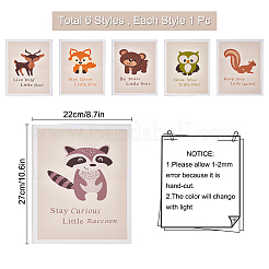 Холст висит картина HJEW-CN0001-03A