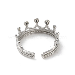 Кольца-манжеты из нержавеющей стали 304 со стразами RJEW-M171-30P