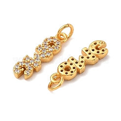 Латунные микро проложить кубического циркония подвески&nbsp;KK-K364-42G
