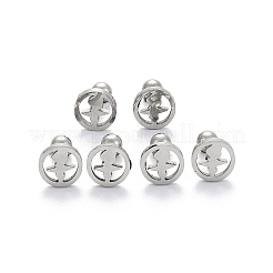 Серьги-штанги для хрящей из нержавеющей стали 201 EJEW-R147-33