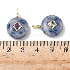 Натуральные синие пятна яшмы подвески G-I391-01G-06