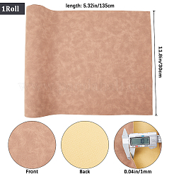 Ткань из искусственной кожи прямоугольника&nbsp;AJEW-WH0089-52D-02