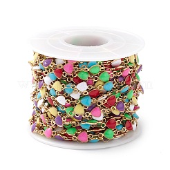 Цепи из нержавеющей стали 304 с эмалированными звеньями CHS-P016-25G