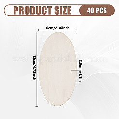 Незаконченные деревянные части WOOD-WH0062-31B