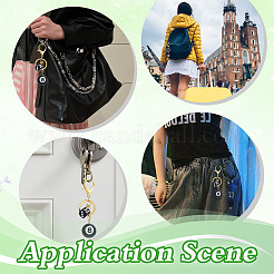 4шт брелок из пластика и смолы&nbsp;KEYC-ME00009