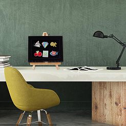 Прямоугольные бархатные презентационные коробки для хранения и отображения брошей CON-WH0095-05